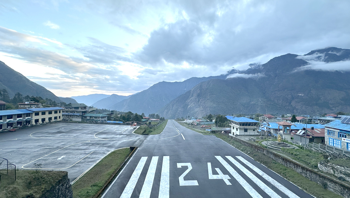 Fly to Lukla, trek to Phakding (2,610 m)