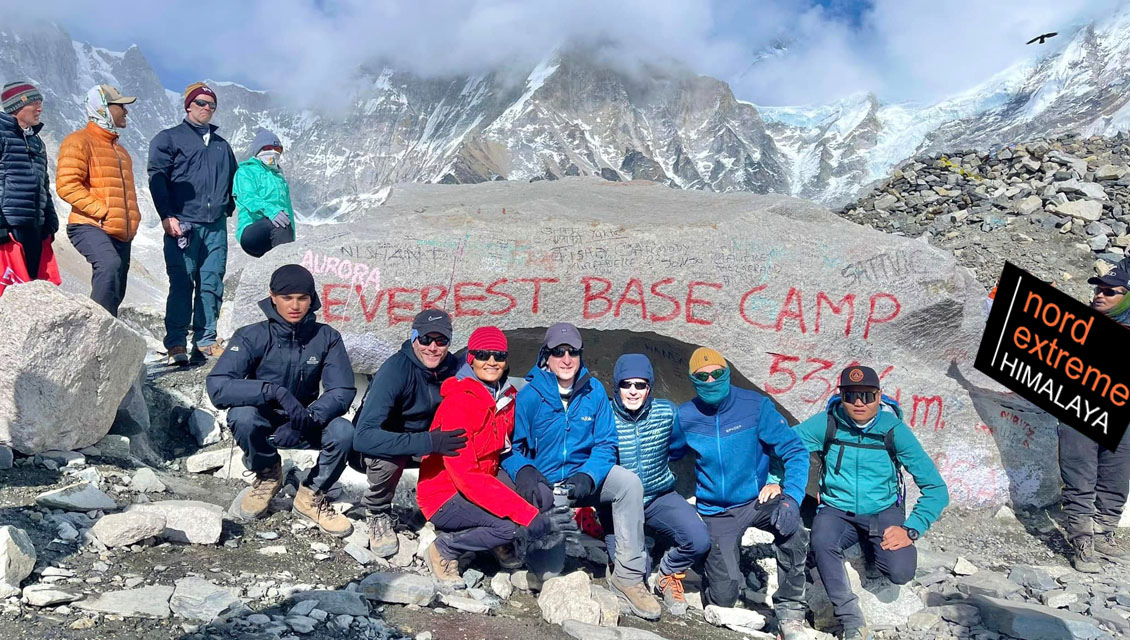 Gorak Shep and Everest Base Camp (5,364 m)