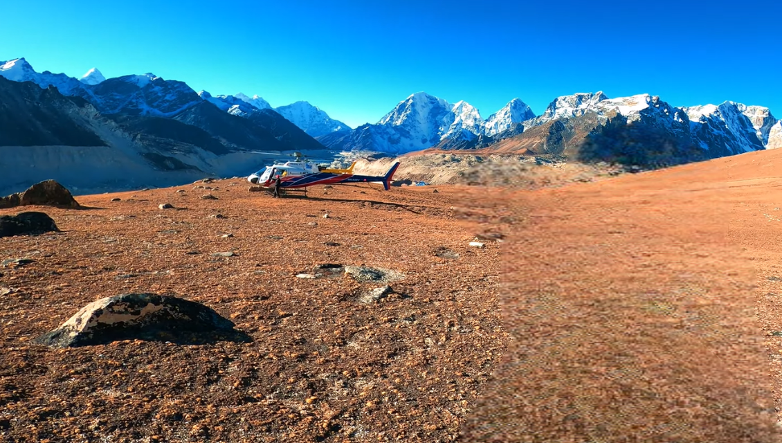 Everest Overflight & Breakfast at Everest View Hotel