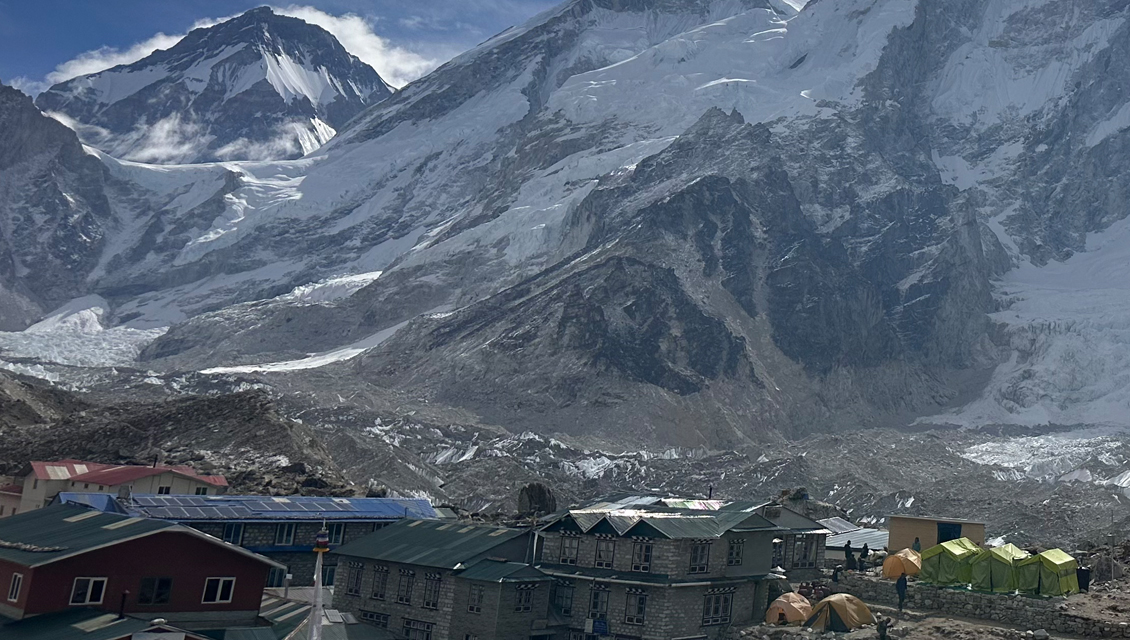 Sunrise at Kala Patthar (5,545 m), descend to Pheriche