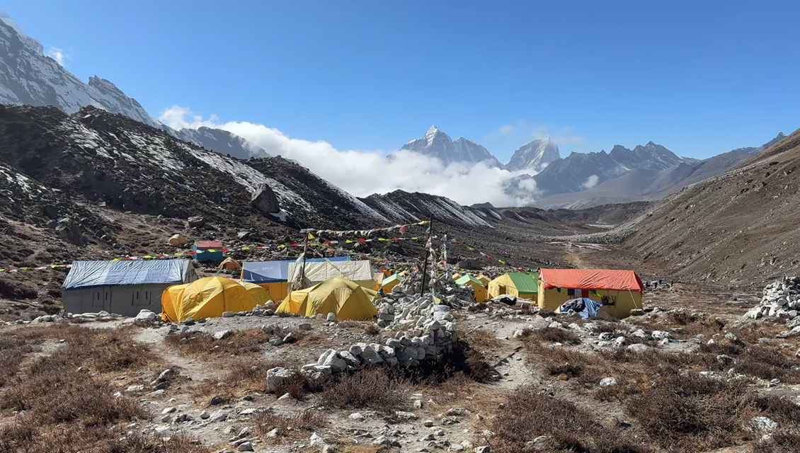 Trek to Island Peak Base Camp (5,100 m)