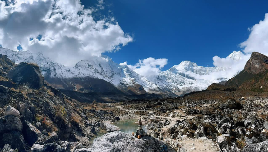 Trek to Thuli Kharka or similar