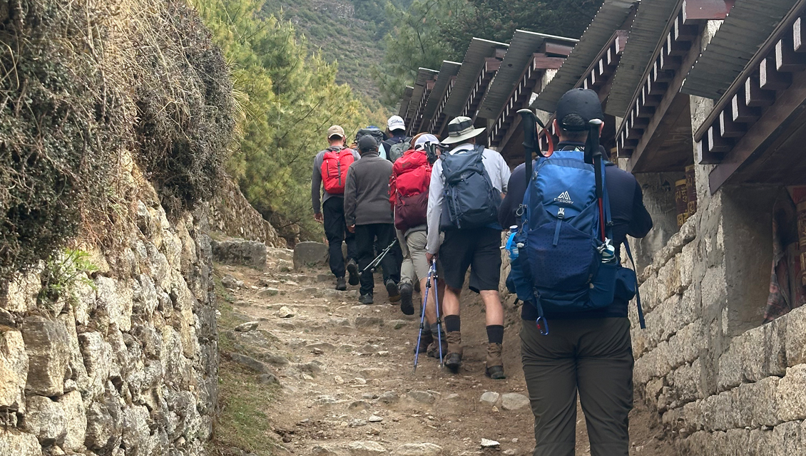 Trek to Machhermo (4,470 m)