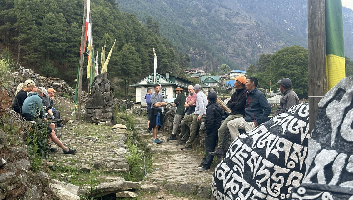 Fly to Lukla, trek to Phakding (2,610 m)