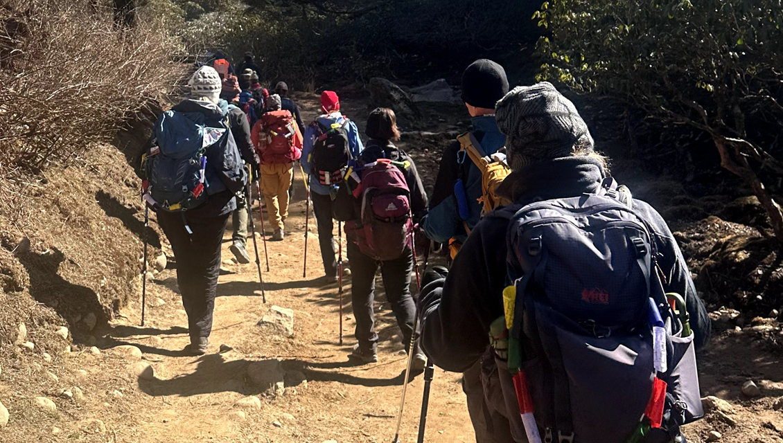 Trek to Lukla