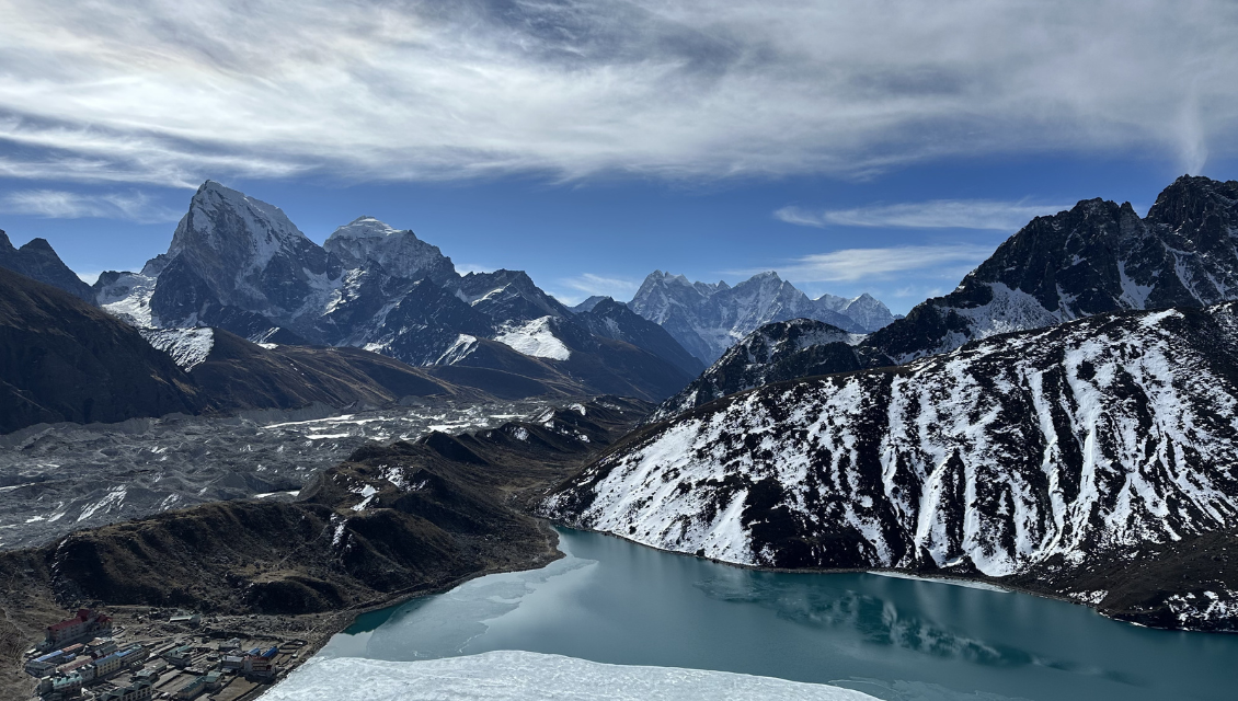 Gokyo Ri (5,357 m) and explore lakes